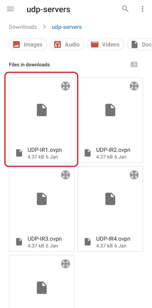 راهنمای نصب openvpn در اندروید