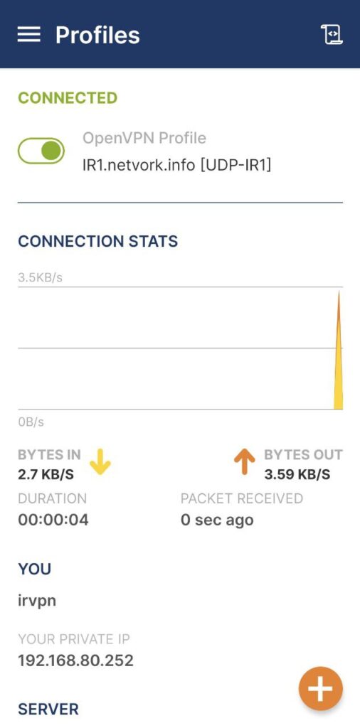 راهنمای نصب openvpn در اندروید